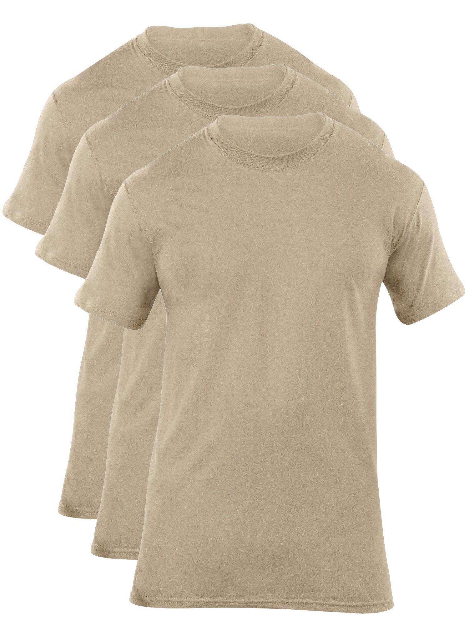 5.11 Tactical Utili-T Crew 3 Pack - Tan - TacSource