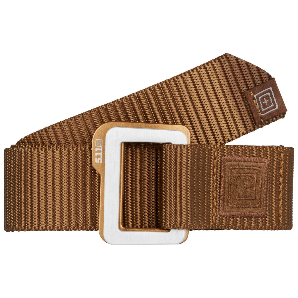 5.11 Tactical 1.5" Traverse Double Buckle Belt-Accessories-5.11 Tactical-Battle Brown-Small-TacSource