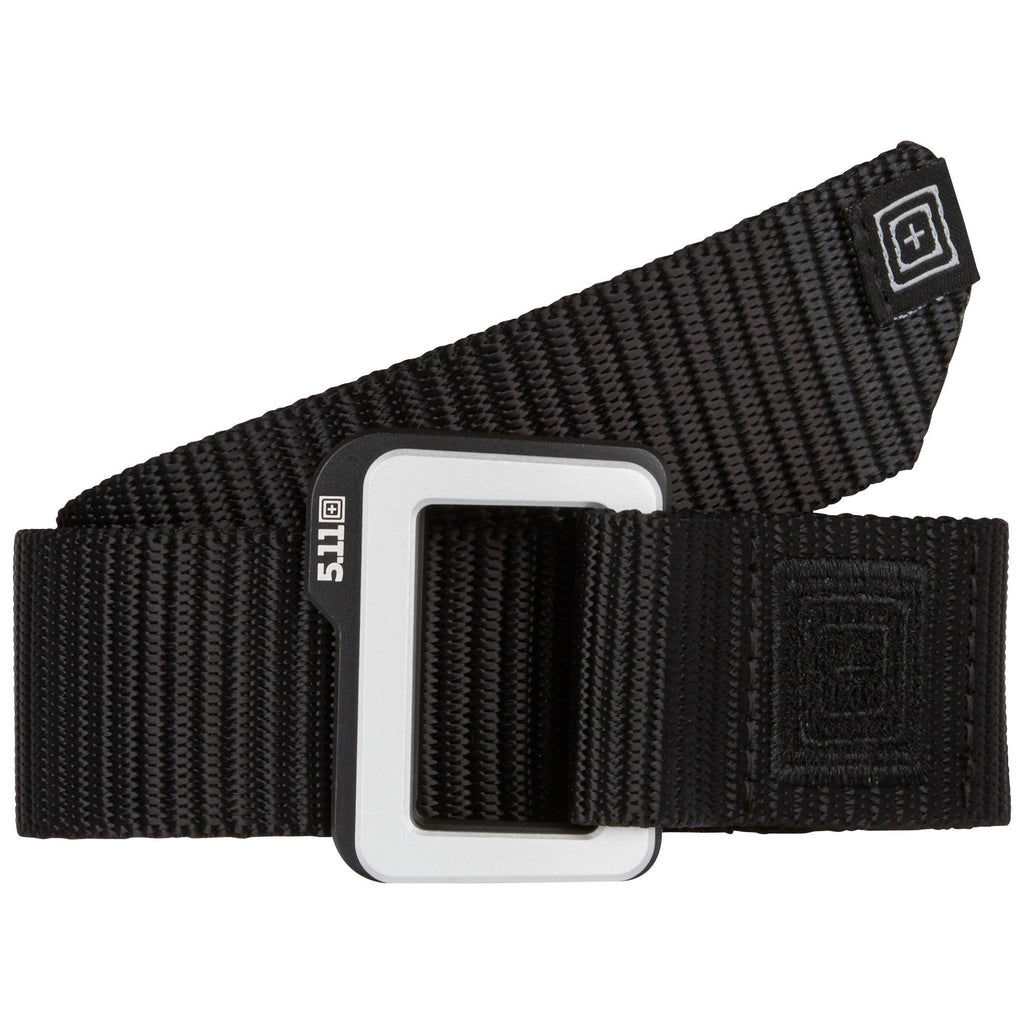 5.11 Tactical 1.5" Traverse Double Buckle Belt-Accessories-5.11 Tactical-Black-Small-TacSource