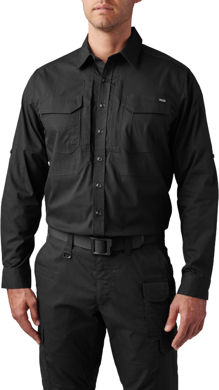 5.11 Tactical ABR Pro Long Sleeve Shirt-Long Sleeves-5.11 Tactical-Small-Black-TacSource