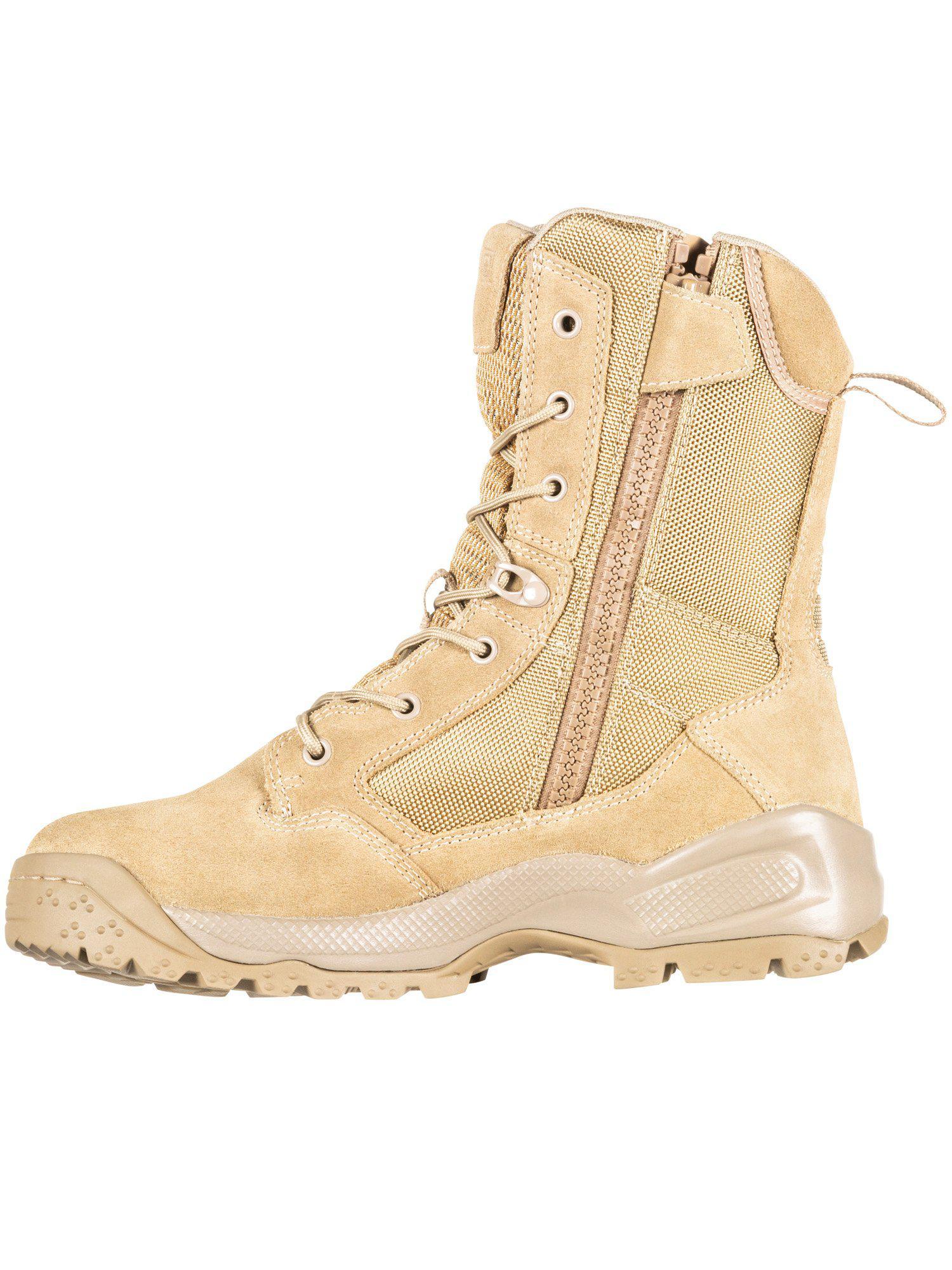 5.11 Tactical ATAC 8" 2.0 Arid Side Zip-Boots-5.11 Tactical-TacSource