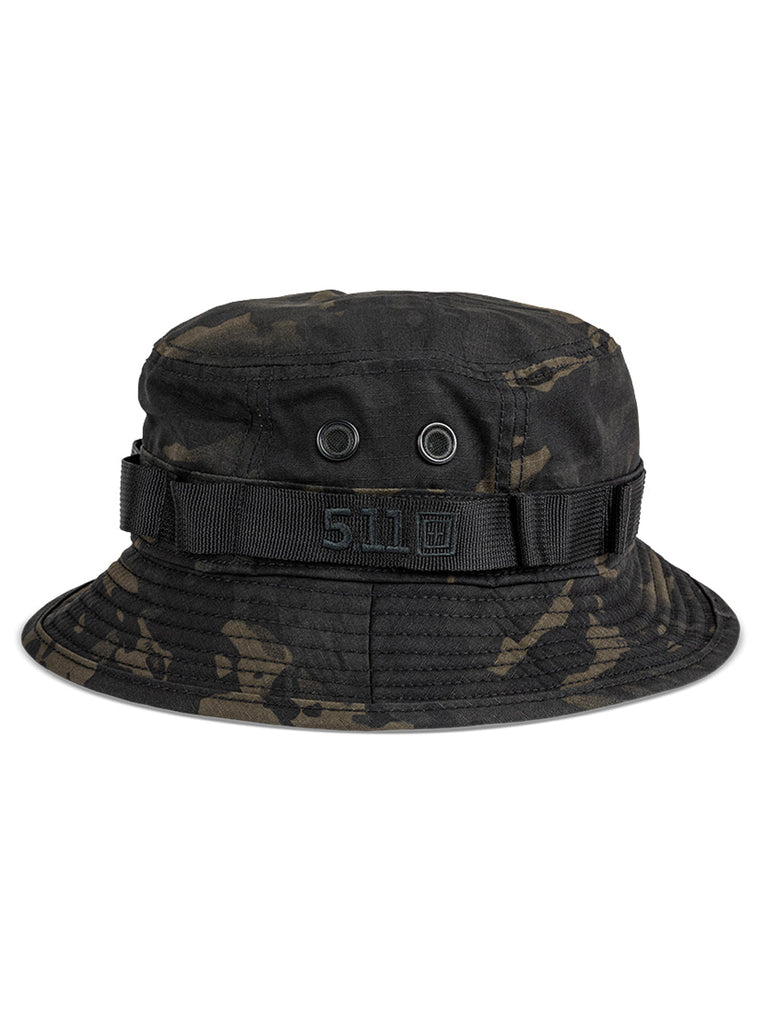 5.11 Tactical Boonie Hat - Black MultiCam-Hats-5.11 Tactical-TacSource