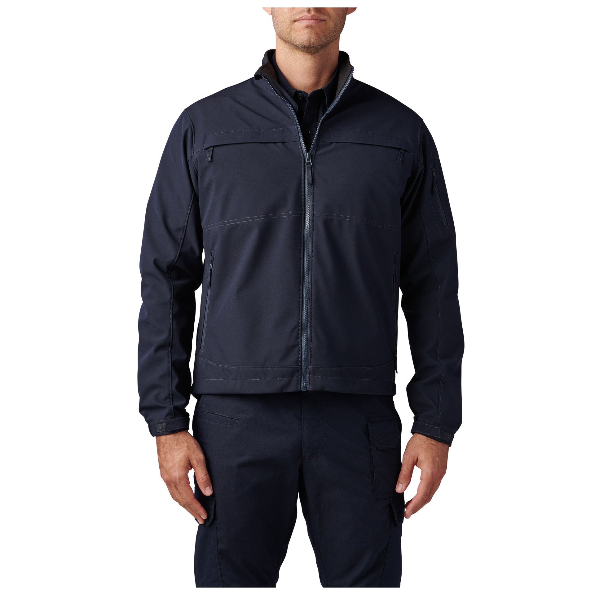 5.11 Tactical Chameleon Softshell Jacket 2.0-Jackets-5.11 Tactical-Dark Navy-Small-TacSource