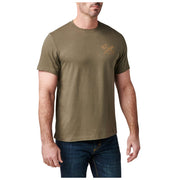 5.11 Tactical CHOOSE WISELY TEE - Ranger Green-Shirts-5.11 Tactical-TacSource