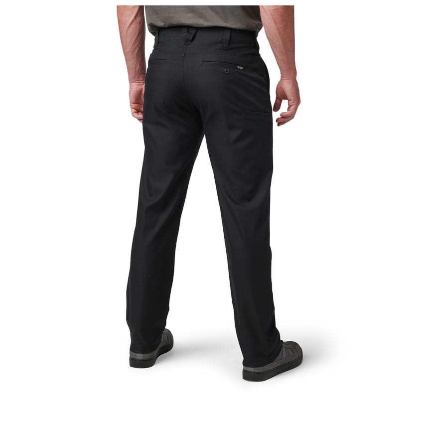 5.11 TACTICAL EDGE CHINO PANT 2.0 - Black-Pants-5.11 Tactical-TacSource