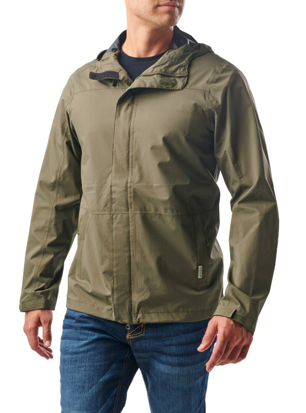 5.11 Tactical EXOS Rain Shell Jacket-Jackets-5.11 Tactical-TacSource