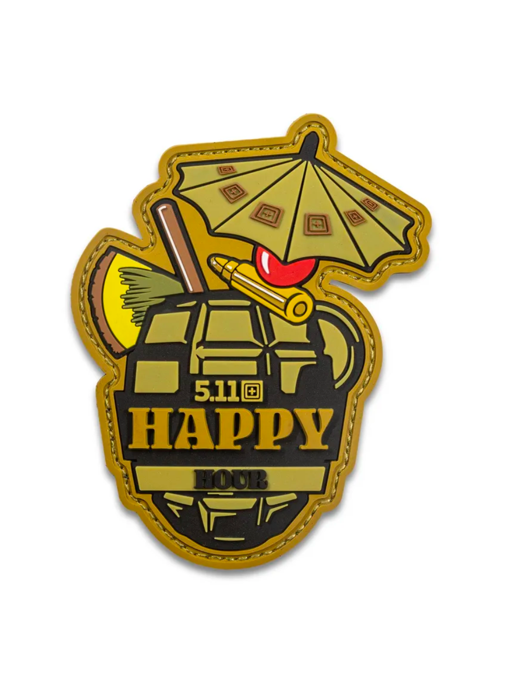 5.11 Tactical Happy Hour V2 Patch-Morale Patches-5.11 Tactical-TacSource