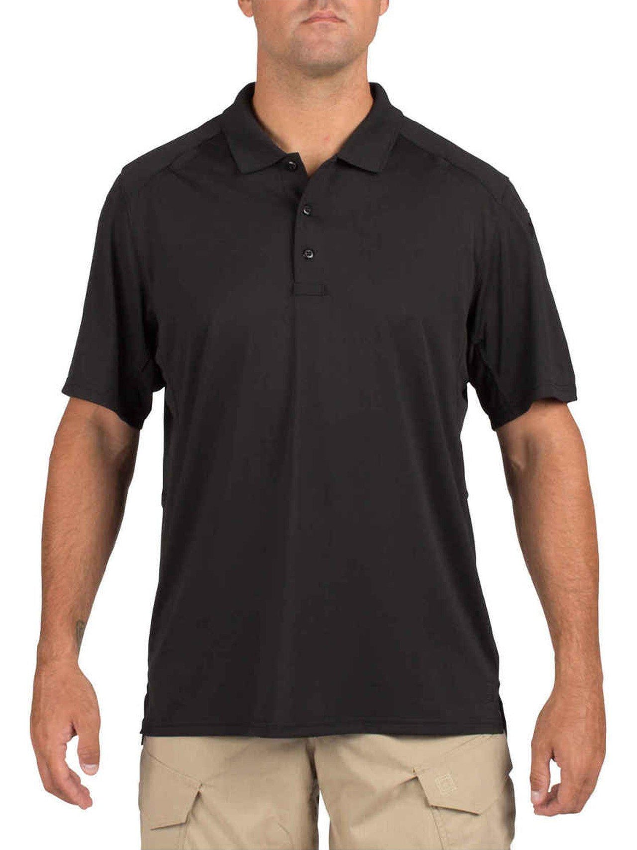 5.11 Tactical Helios Polo-Polos-5.11 Tactical-Small-Black-TacSource