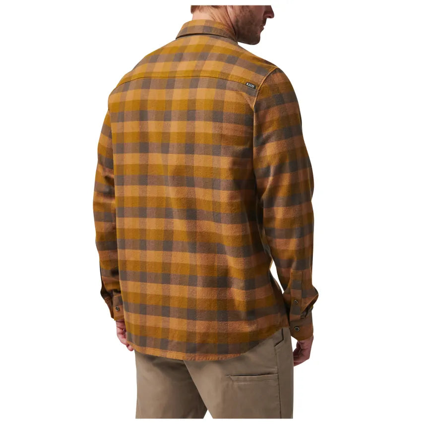 5.11 Tactical Lester HVYWT Flannel-Long Sleeves-5.11 Tactical-TacSource