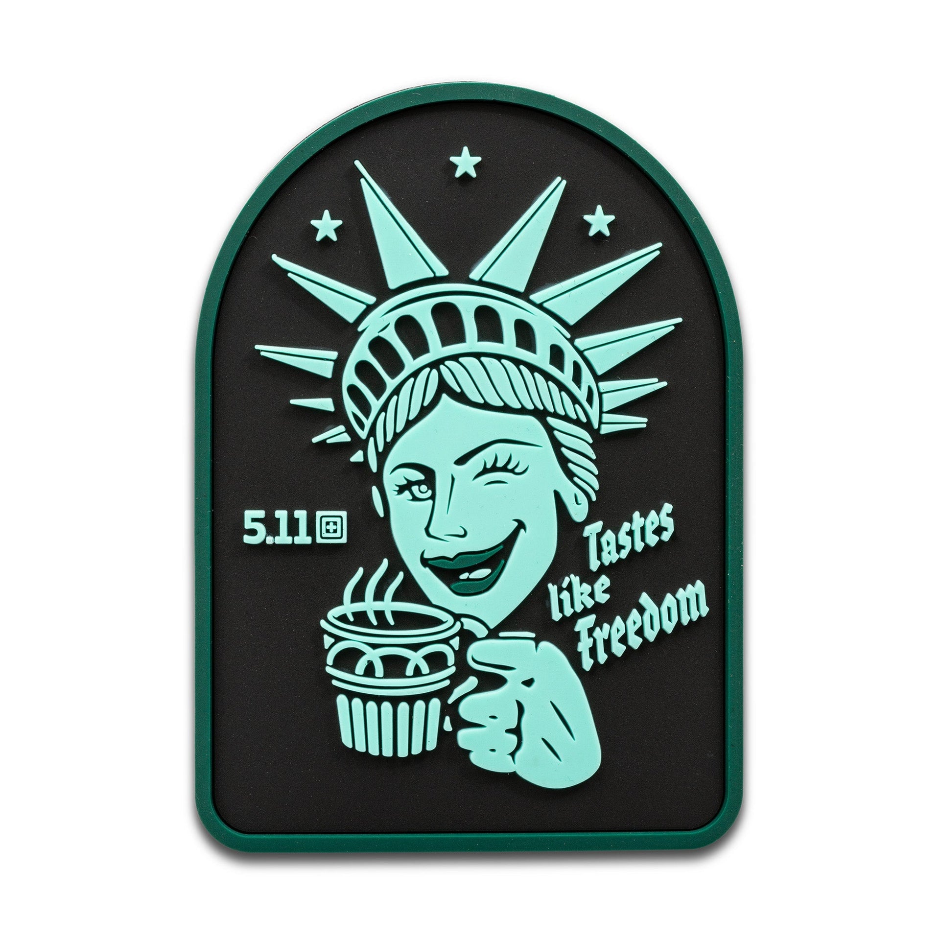 5.11 Tactical Liberty Coffee Patch-Morale Patches-5.11 Tactical-TacSource