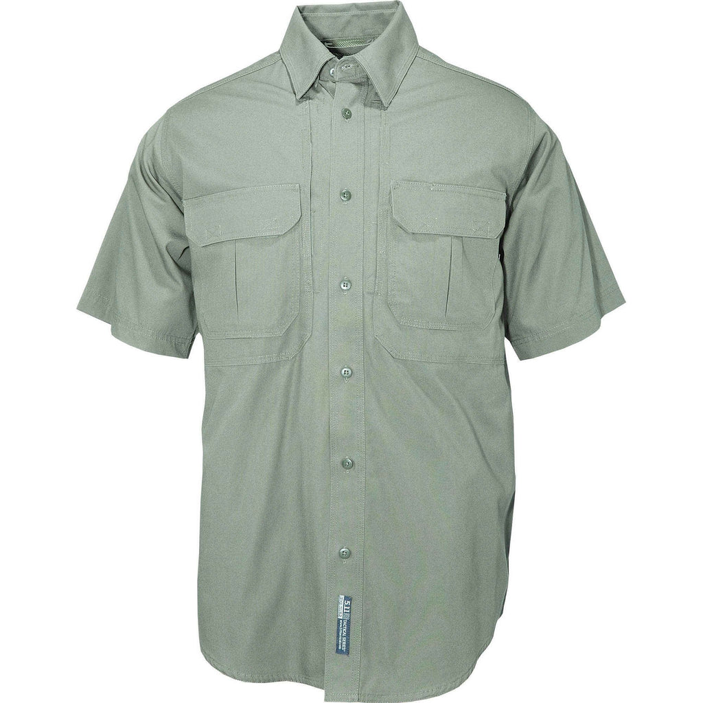 5.11 Tactical Men's Short Sleeve Tactical Shirt-Short Sleeves-5.11 Tactical-OD Green-Extra Small-TacSource