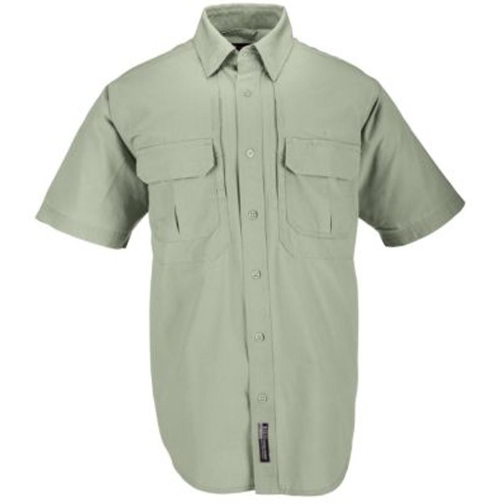 5.11 Tactical Men's Short Sleeve Tactical Shirt-Short Sleeves-5.11 Tactical-Sage-Extra Small-TacSource