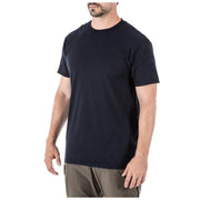 5.11 Tactical Mens Utili-T Crew Tees Pack of 3 Dark Navy-T-Shirt-5.11 Tactical-TacSource