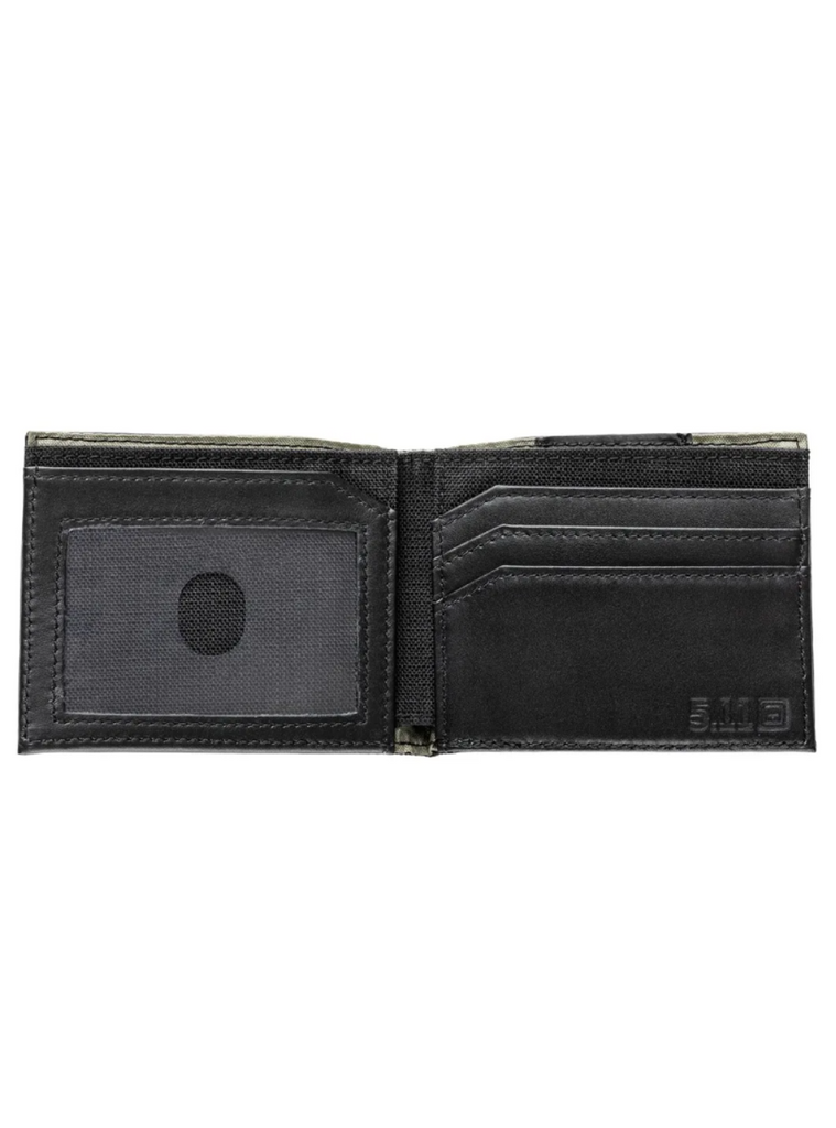 5.11 Tactical Phantom Bi-fold 2.0-Wallet-5.11 Tactical-Black-TacSource