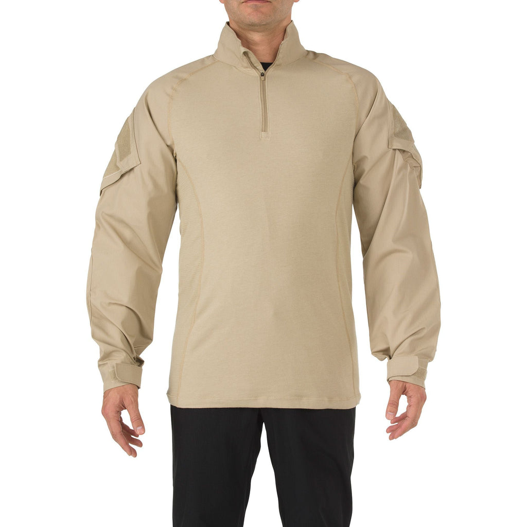 5.11 Tactical Rapid Assault Shirt TDU Khaki-Long Sleeves-5.11 Tactical-Extra Small-TacSource