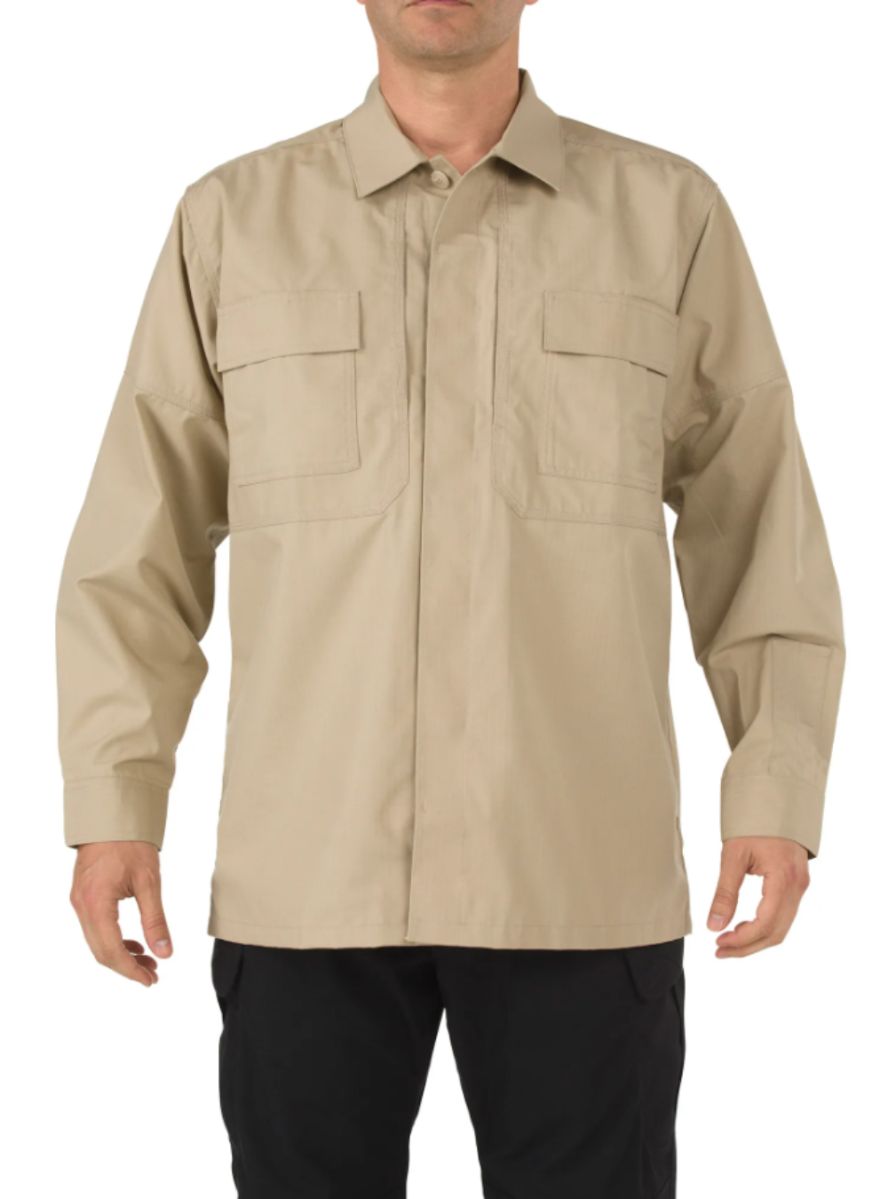 5.11 Tactical Ripstop TDU Long Sleeve Shirt-Long Sleeves-5.11 Tactical-TacSource