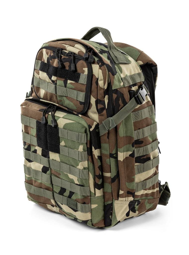 5.11 Tactical RUSH 24 2.0 Backpack - Woodland-Backpacks-5.11 Tactical-TacSource