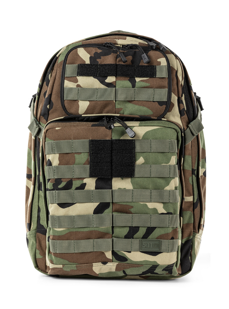 5.11 Tactical RUSH 24 2.0 Backpack - Woodland-Backpacks-5.11 Tactical-TacSource