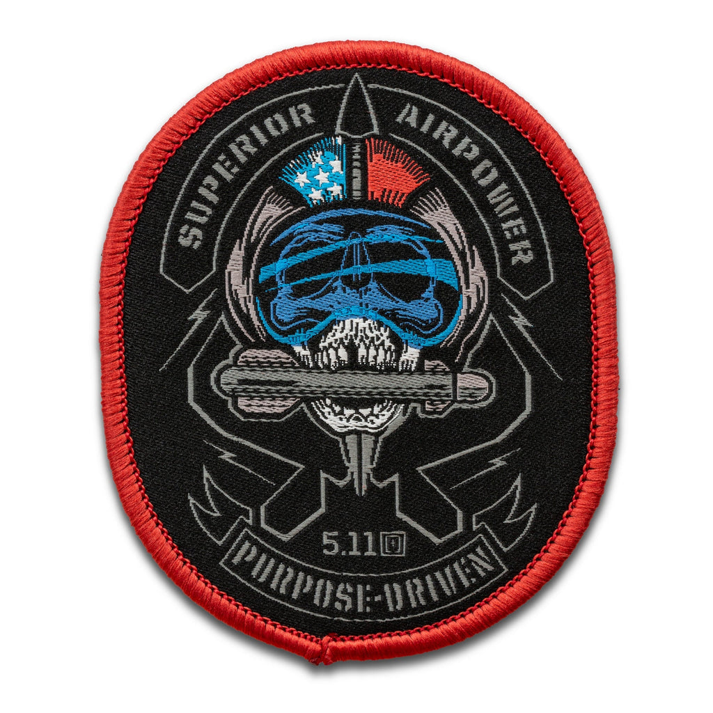 5.11 Tactical Skull Fighter Patch-Morale Patches-5.11 Tactical-TacSource