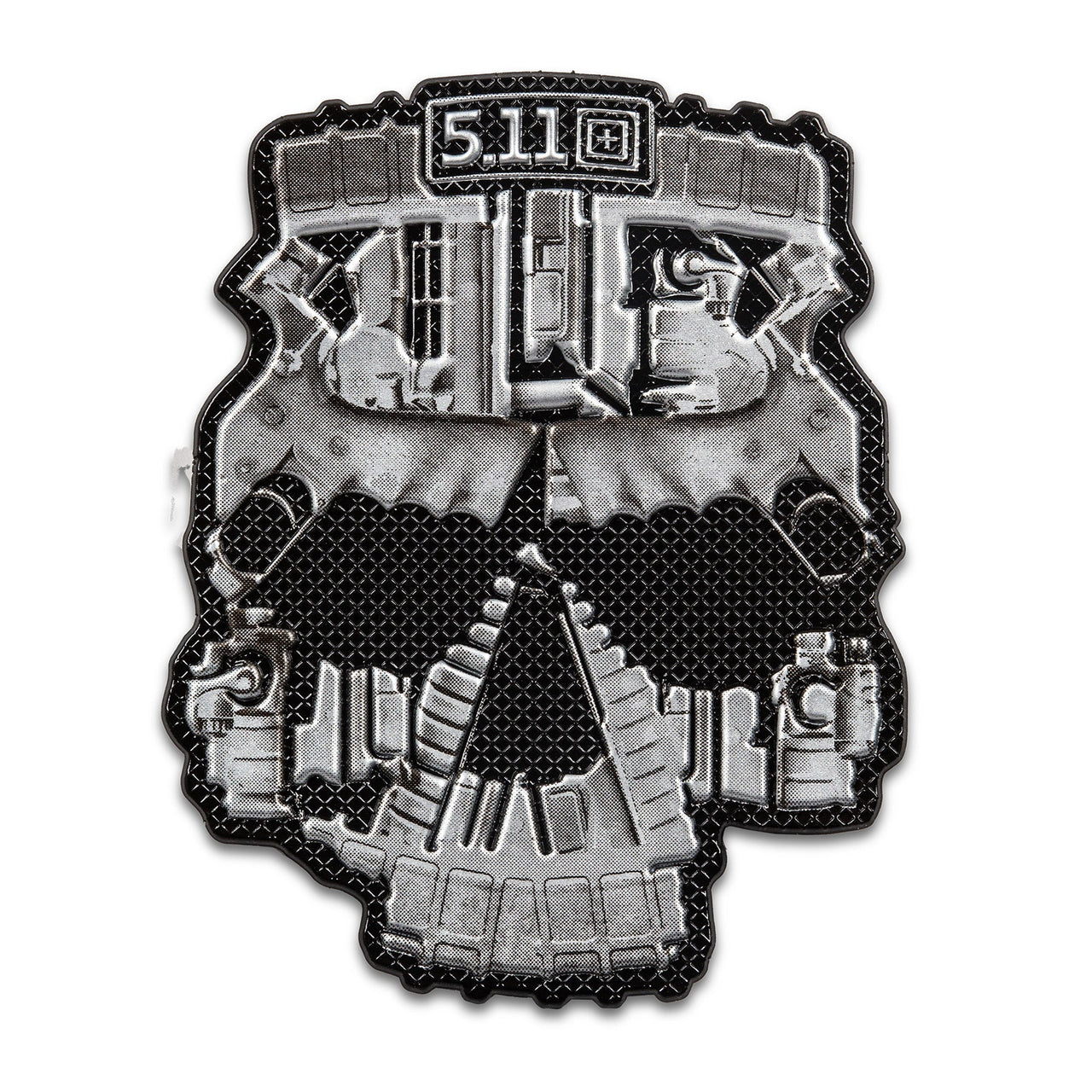 5.11 Tactical Skull Gun Parts Patch-Morale Patches-5.11 Tactical-TacSource