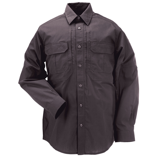 5.11 Tactical Taclite Pro Long Sleeve Shirt-Long Sleeves-5.11 Tactical-Charcoal-Small-TacSource