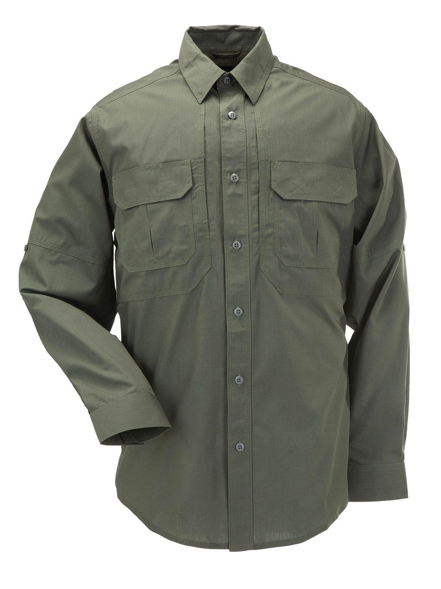 5.11 Tactical Taclite Pro LS Shirt-Long Sleeves-5.11 Tactical-Small-TDU Green-TacSource