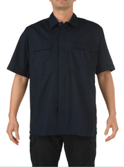 5.11 Tactical Taclite TDU Short Sleeve Shirt-Short Sleeves-5.11 Tactical-Dark Navy-L-TacSource