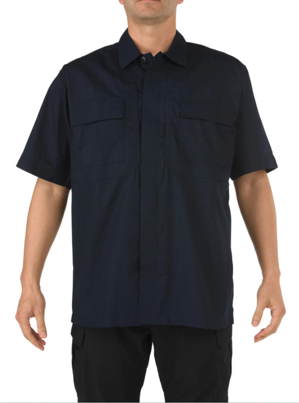 5.11 Tactical Taclite TDU Short Sleeve Shirt-Short Sleeves-5.11 Tactical-Dark Navy-L-TacSource