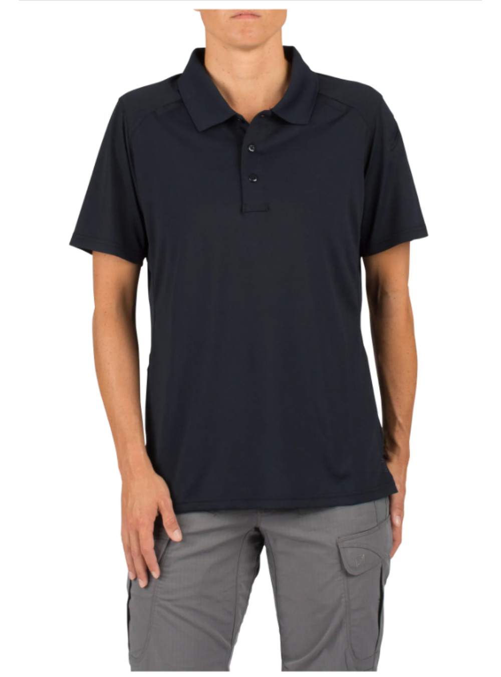 5.11 Tactical Women's Helios Short Sleeve Polo-Polos-5.11 Tactical-S-Dark Navy-TacSource