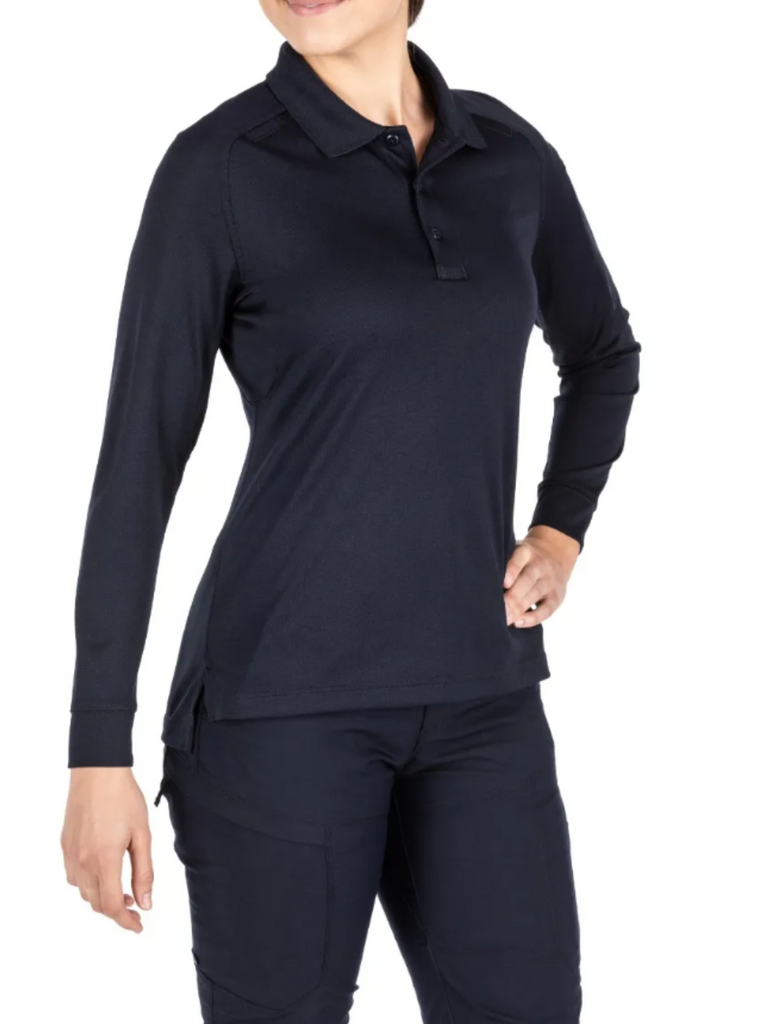 5.11 Tactical Women's Performance Long Sleeve Polo-Polos-5.11 Tactical-TacSource