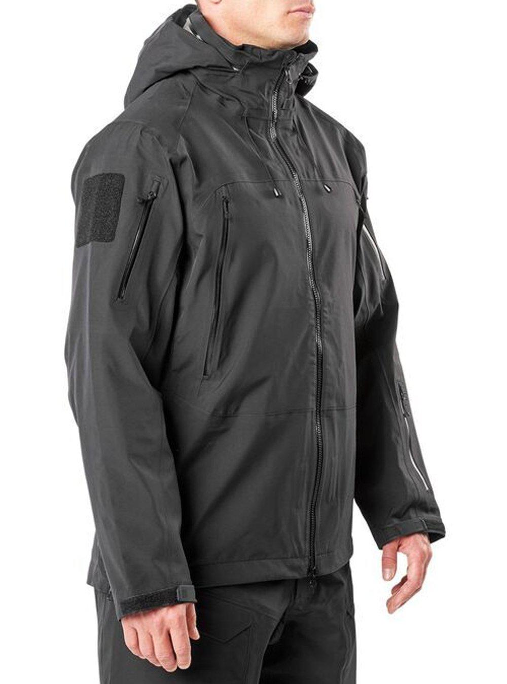 5.11 Tactical XPRT Waterproof Jacket - Black-Jackets-5.11 Tactical-TacSource