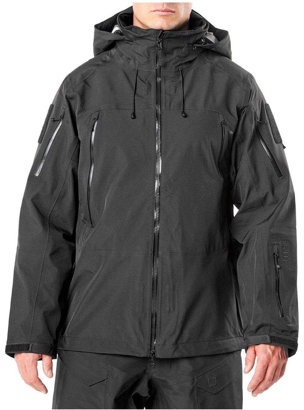 5.11 Tactical XPRT Waterproof Jacket - Black-Jackets-5.11 Tactical-TacSource