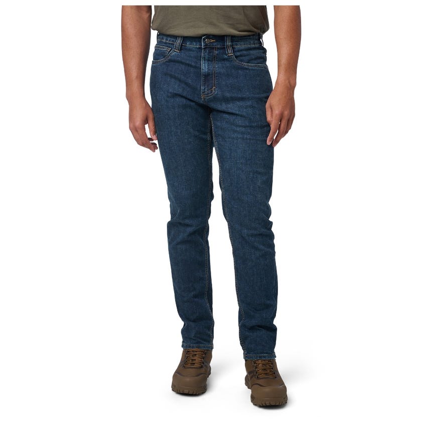 5.11 Tactical Defender Flex Slim Jeans - Basic Blue Wash