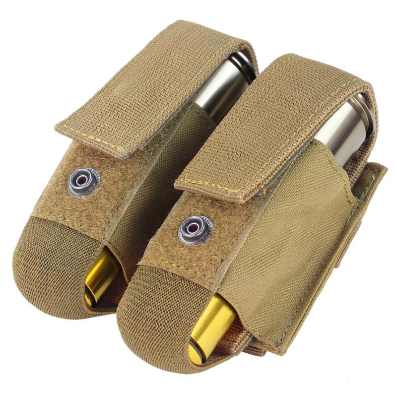 Condor 40mm Double Grenade Pouch-Accessories-Condor Outdoor-Coyote-TacSource