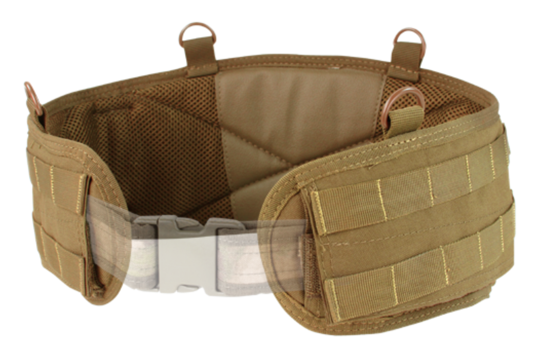 Condor Gen II Battle Belt-Accessories-Condor Outdoor-Coyote Brown-Small-TacSource