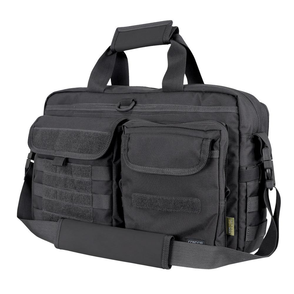 Condor Metropolis Briefcase-Briefcases-Condor Outdoor-Black-TacSource