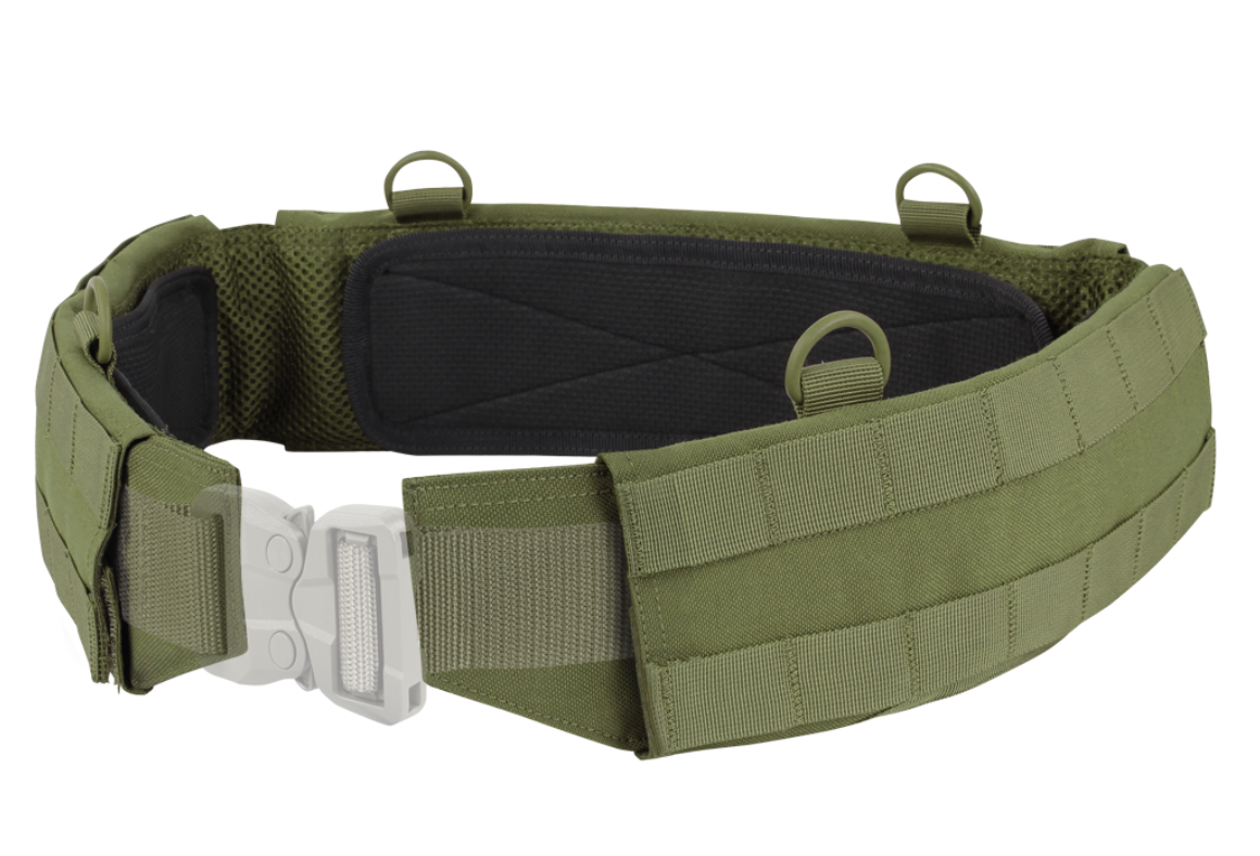 Condor Slim Battle Belt-Accessories-Condor Outdoor-Olive Drab-Small-TacSource