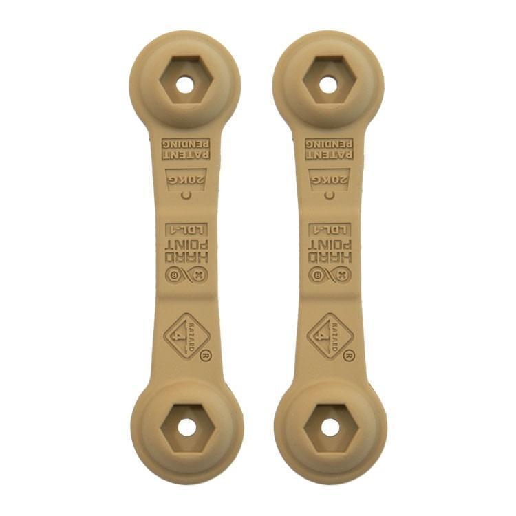 Hazard 4 HardPoint LDL-1 Light Duty Loop 1 Pack of 2 Coyote-Accessories-Hazard 4-TacSource