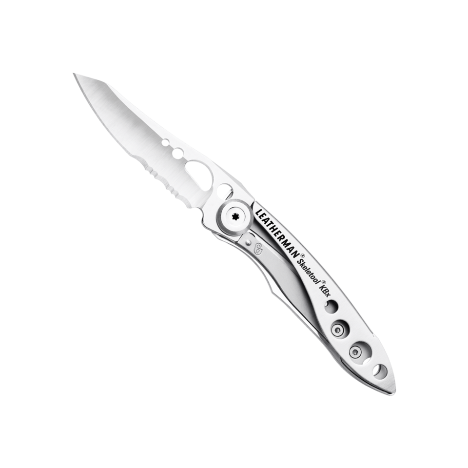 Leatherman Skeletool KBX Stainless Combo Knife-Knives-Leatherman-TacSource