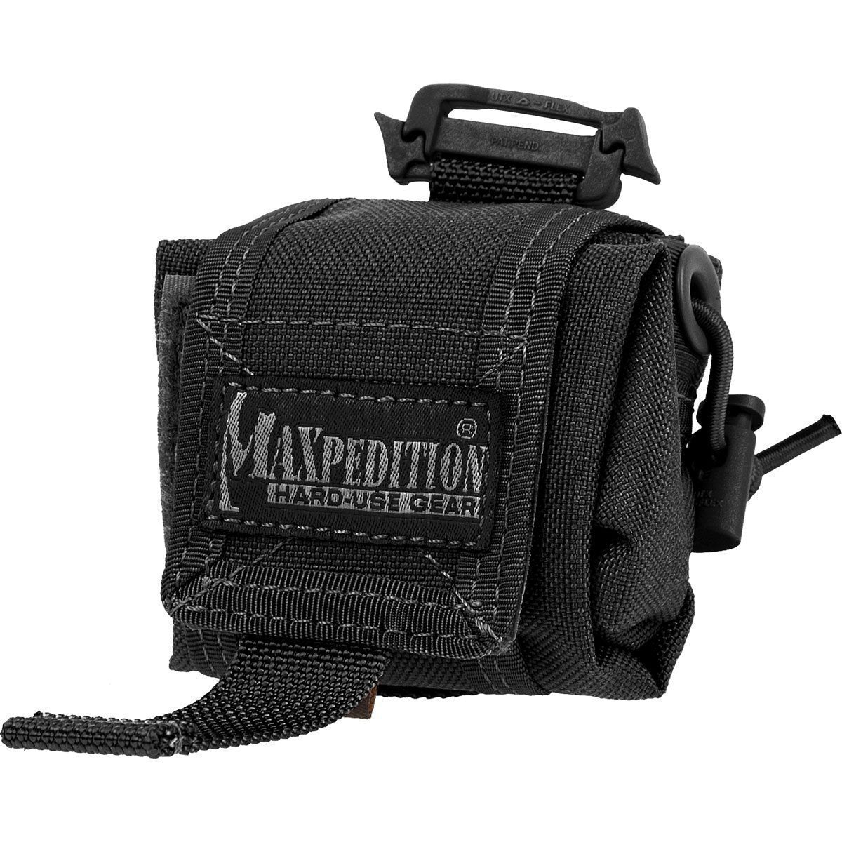 Maxpedition Mini Rollypoly Folding Dump Pouch-Accessories-Maxpedition-Black-TacSource