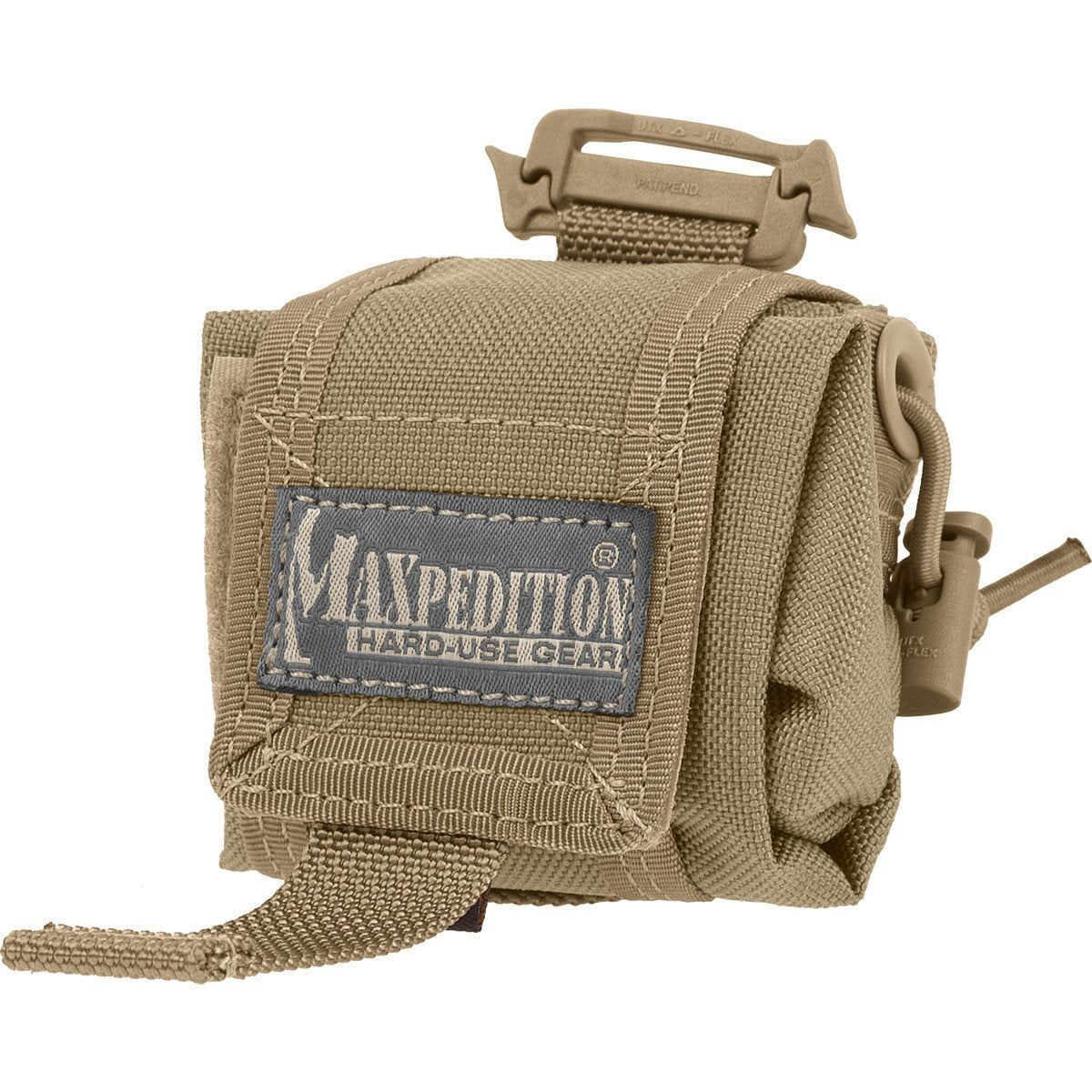 Maxpedition Mini Rollypoly Folding Dump Pouch-Accessories-Maxpedition-Khaki-TacSource