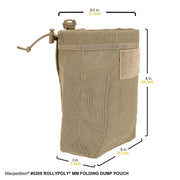 Maxpedition Rollypoly Folding Utility Dump Pouch-Accessories-Maxpedition-TacSource