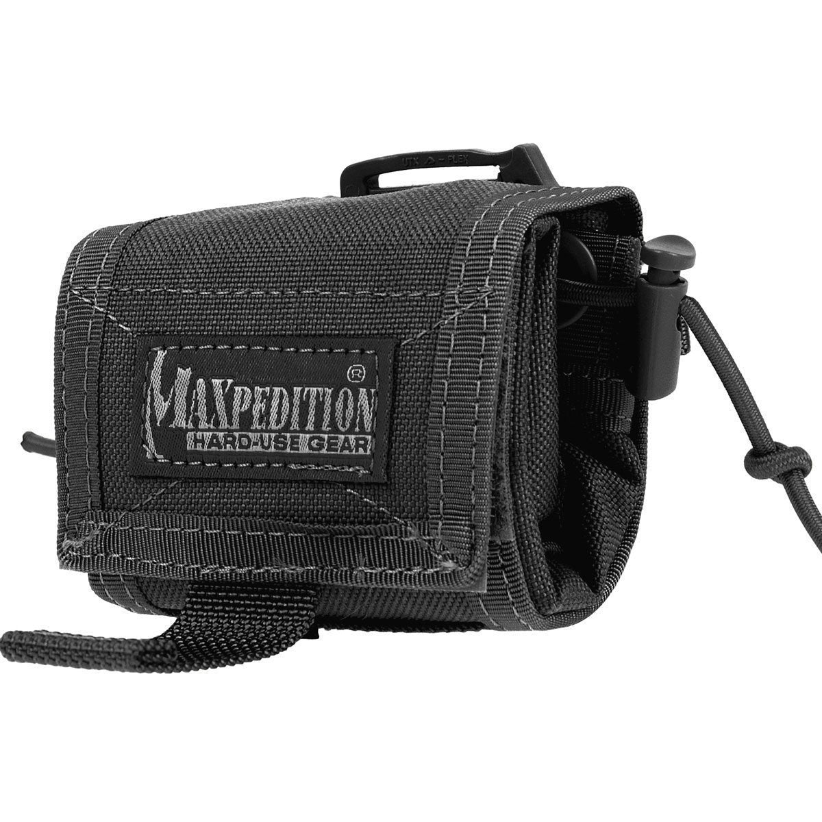 Maxpedition Rollypoly Folding Utility Dump Pouch-Accessories-Maxpedition-Black-TacSource