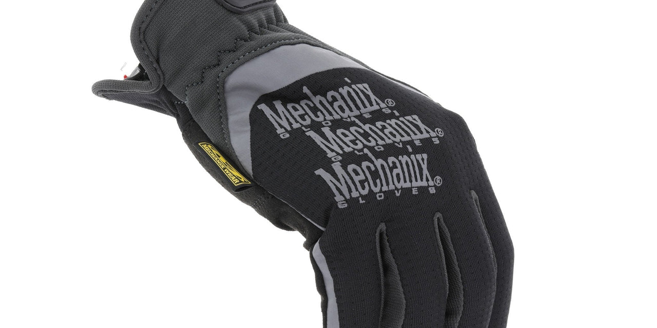 Mechanix Wear FastFit Work Glove Black-Gloves-Mechanix Wear-TacSource