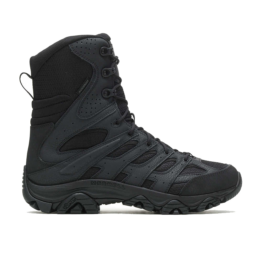 Merrell Tactical J003907 MOAB 3 Tactical Waterproof 8 Inches Side-Zip Boot Black-Boots-Merrell Tactical-TacSource