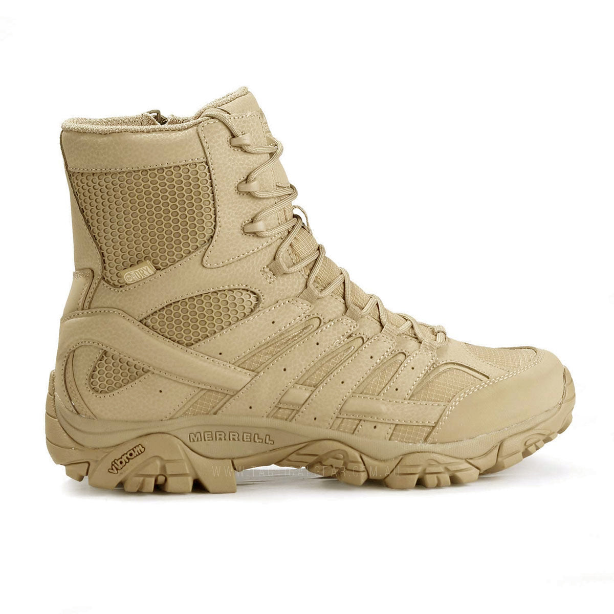 Merrell Tactical MOAB 2 Tactical Waterproof 8 Inches Side-Zip Boot Coyote 5 Gear Australia by G8