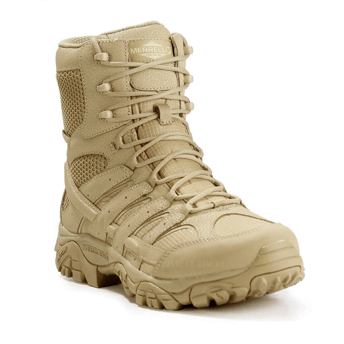 Merrell Tactical MOAB 2 Tactical Waterproof 8 Inches Side-Zip Boot Coyote-Footwear-Merrell Tactical-TacSource