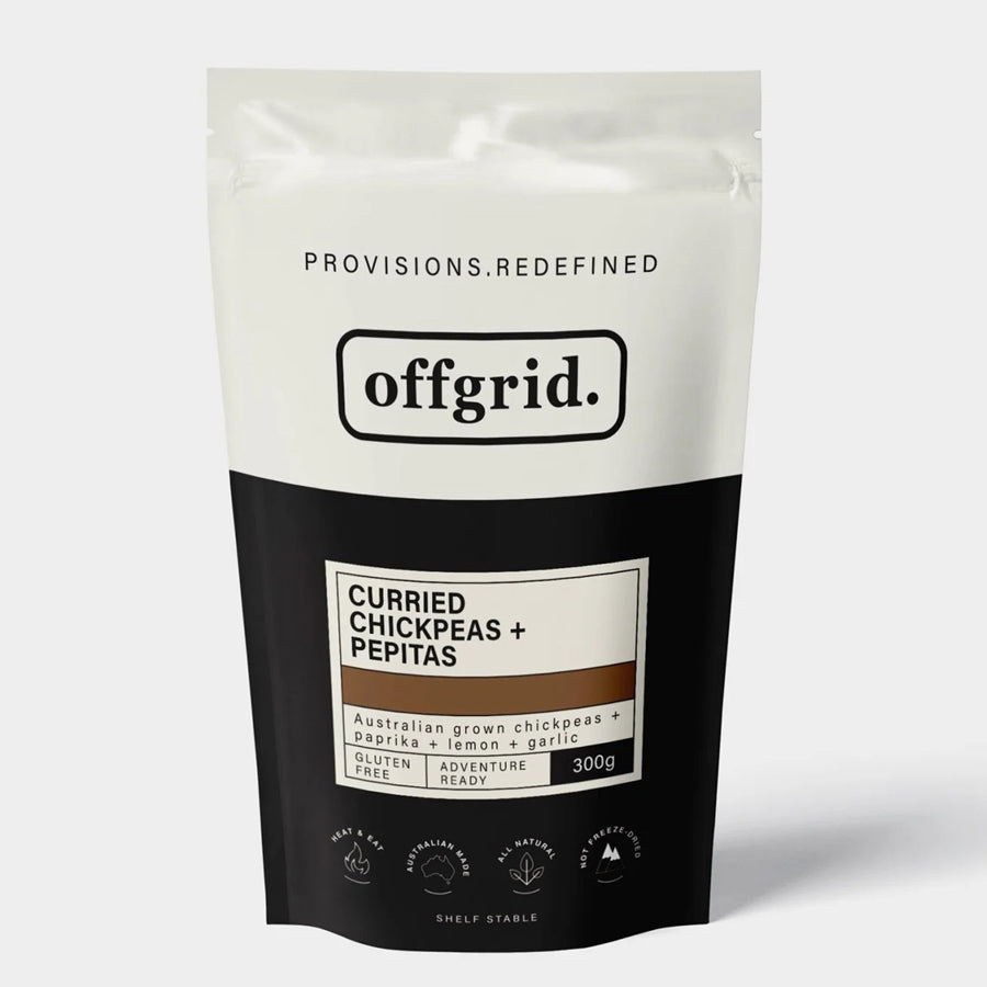 OFFGRID PROVISIONS Curried Chickpeas - Heat & Eat Meal-Food-OFFGRID PROVISIONS-TacSource