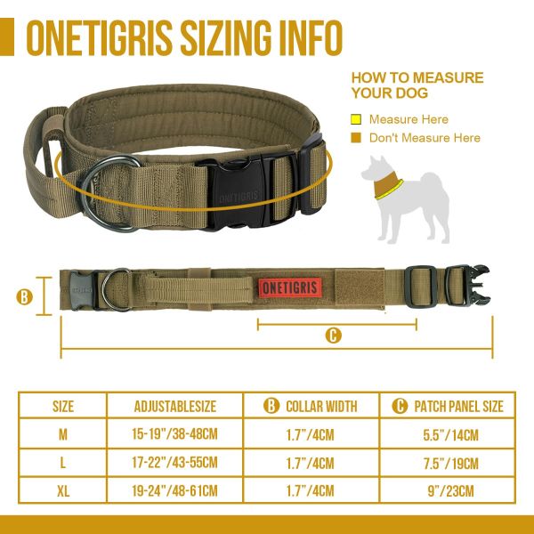 ONETIGRIS Dog Collar 08-Accessories-ONETIGRIS-TacSource