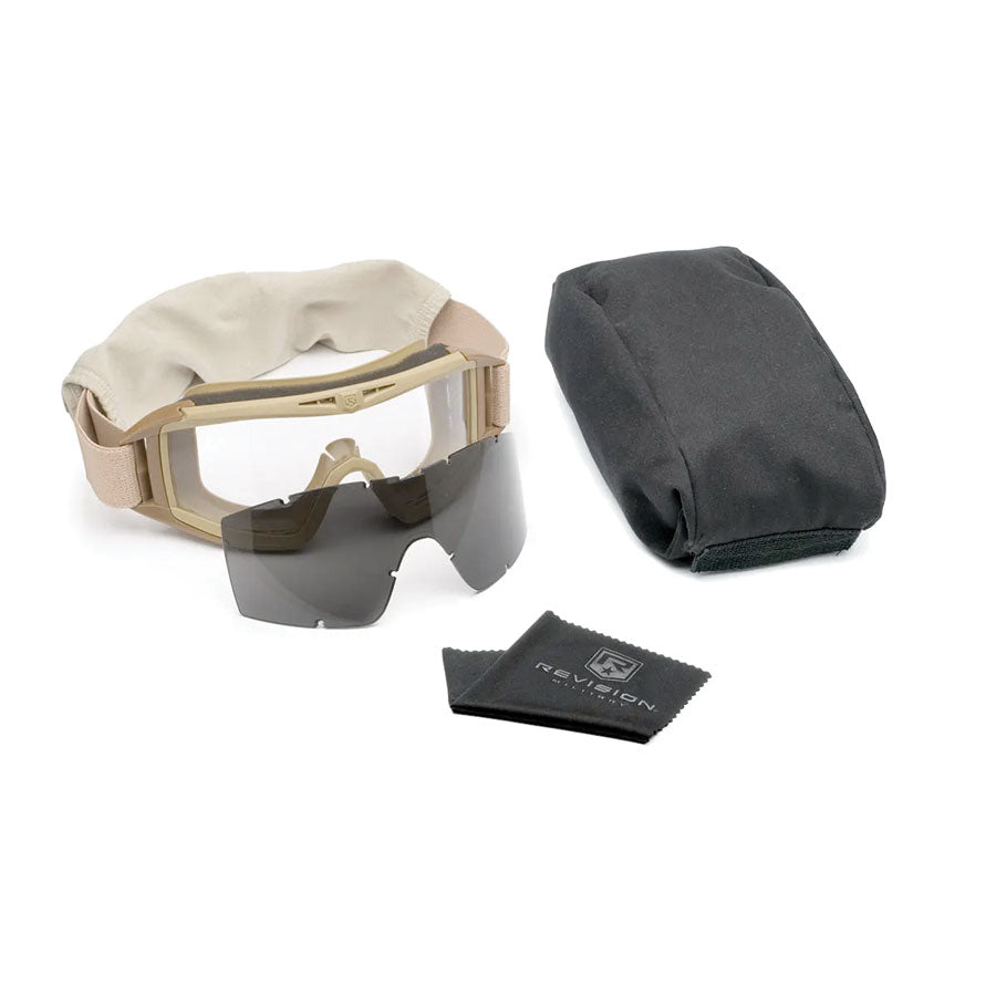 Revision Desert Locust Goggle Essential Kit-Eyewear-Revision Military-Tan-TacSource